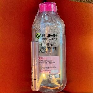 MWT set Garnier Micellar water and Maybelline Mascara !
